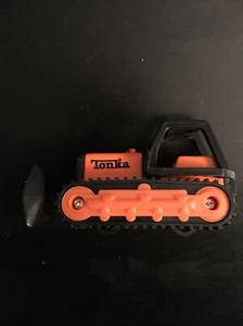 2003 McDonald’s Kids Meal Toy TONKA Mini Bulldozer Orange - Picture 1 of 4