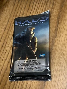HALO TRADING CARDS 2007 TOPPS (1) SEALED PACK MICROSOFT BUNGIE FOIL RARE [r] - Picture 1 of 5