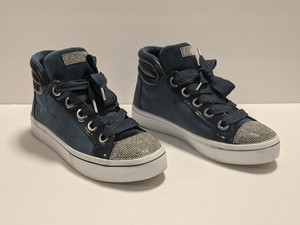 skechers street suede and sparkle