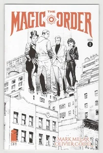 Magic Order #1 B - S&W Variante - Netflix - Mark Millar - Olivier Coipel - NM 9.4 - Bild 1 von 2