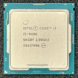 SRG0Y Intel i5-9400 6-Core 2.90GHz FCLGA1151 Desktop Processor - Photo 1/1