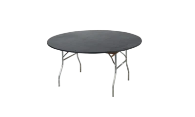 Cubiertas de mesa redondas de plástico Kwik de 60" (5 pies) - Paquete de 5 cada una Foto 1 de 2