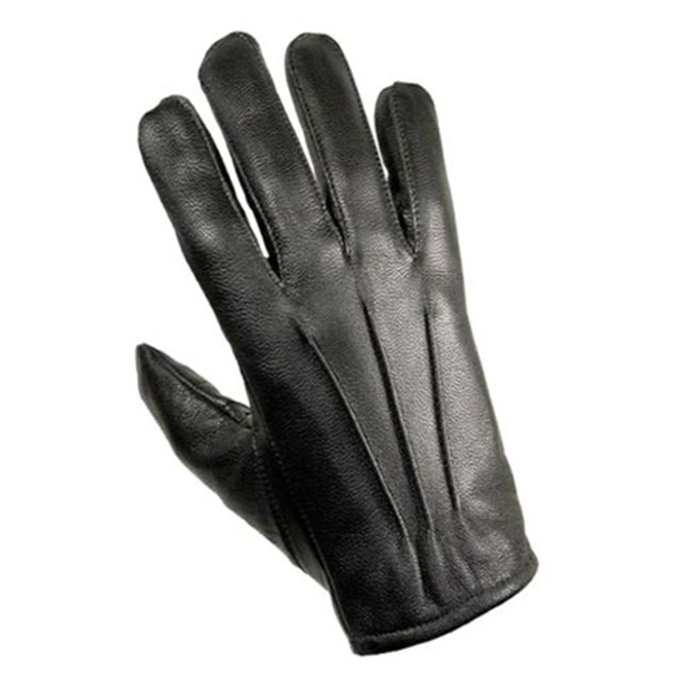 MEN'S 100% REAL GENUINE LEATHER DRIVING POLICE GLOVES  CHAUFFEUR APEX WEAR - Image 1 of 1