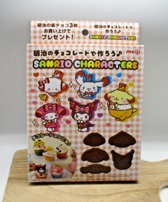 Bandeja molde transparente chocolate Sanrio Meiji hecha en JAPÓN B Cinnamoroll kuromi Foto 1 de 4