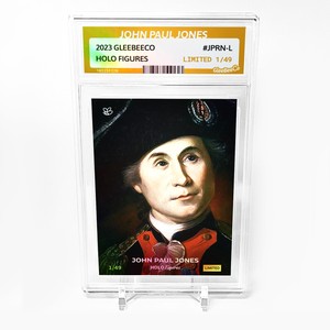 JOHN PAUL JONES Card 2023 GleeBeeCo Holo Figures Slabbed #JPRN-L Only /49