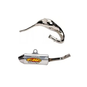FMF RACING FATTY EXHAUST PIPE W/ SHORTY SILENCER KAWASAKI 2002-2013 KX85 - Picture 1 of 5