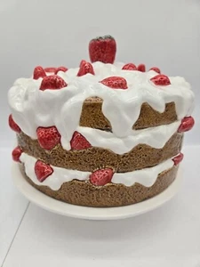 Vintage 1980's Strawberry Shortcake Plate Stand Pedestal Dome Keeper - Picture 1 of 14
