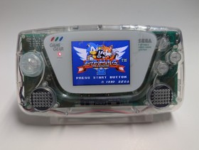 🔥 SEGA Game Gear VA1⚡Crystal Clear Shell 💨 3.3&rdquo; LCD 🔋 USB-C 6200mAh 🎧 Stereo