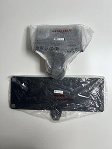 NEW OEM SAMSUNG QN50Q80BAF TV STAND WITH NECK COVER QN50Q80BAFXZA FEET LEGS - Picture 1 of 3