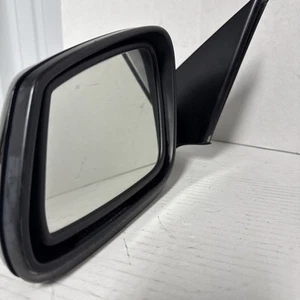 2012-2013 BMW 528i Driver Side View Power Door Mirror Black OEM B03B65002 - Picture 1 of 4