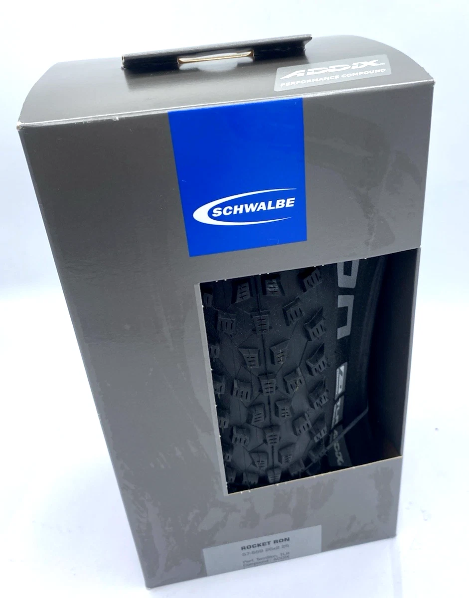 Schwalbe Faltreifen Rocket Ron 26x2.10 – MTB Reifen Für Rennen, SnakeSkin
