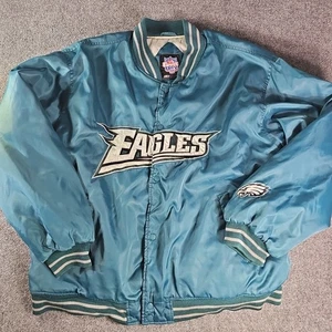 Vintage NFL Philadelphia Eagles 90s GAME DAY Turbo Sportswear Jacket Size XXL - Bild 1 von 12