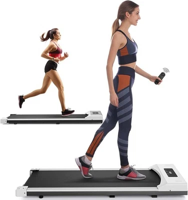 Walking Pad Electric Treadmill Under Desk 2 in 1 Mini Treadmills for Home/Office - Image 1 of 4