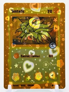TENTAILS HOLO 38/151 - 1st EDITION 2024 POKIDOKI - CHEF KEN LEE FAN ART - NEW! - Picture 1 of 2