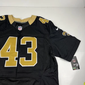 Maglia NFL Nike Vinnie Sunseri New Orleans Saints On Field uomo 48 nero oro - Foto 1 di 7