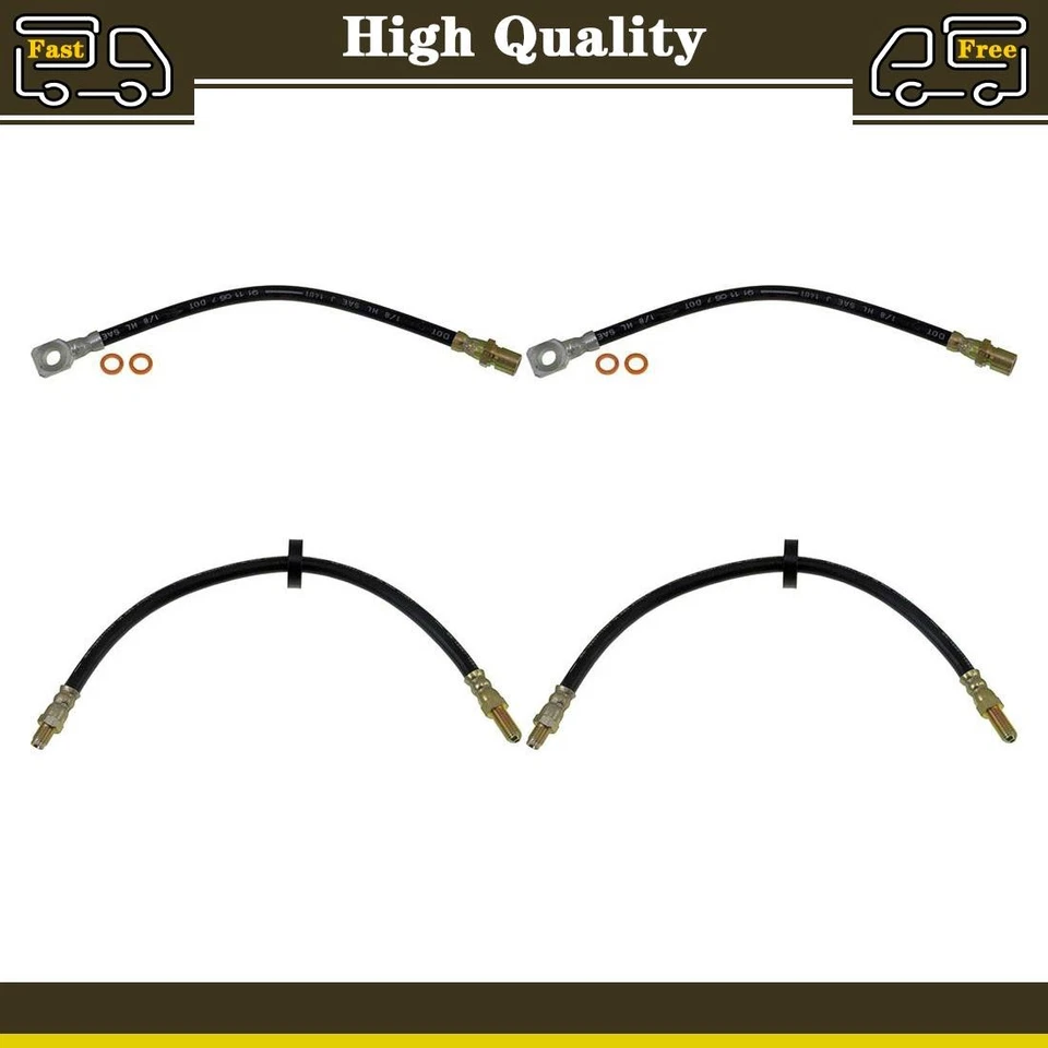 Línea de freno de manguera de freno delantera trasera para Jaguar Vanden Plas 4,0 L Jaguar XJ8 4,0 L Foto 1 de 4
