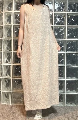 Dorby Cream Swirly Shirt Maxi Dress Size Women’s 16 - Image 1 of 4