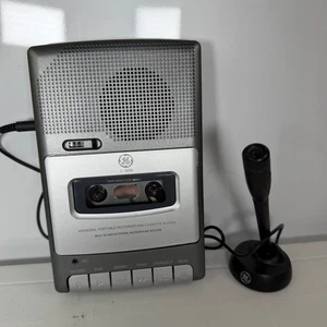 GE 3-5030 Personal Portable Recorder Cassette Player & External Mic System - Picture 1 of 7