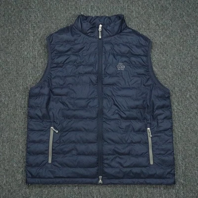 Chaleco Peter Millar Hombre XL Corona Azul Deportivo Hyperlight Acolchado Denton Country Club Foto 1 de 4