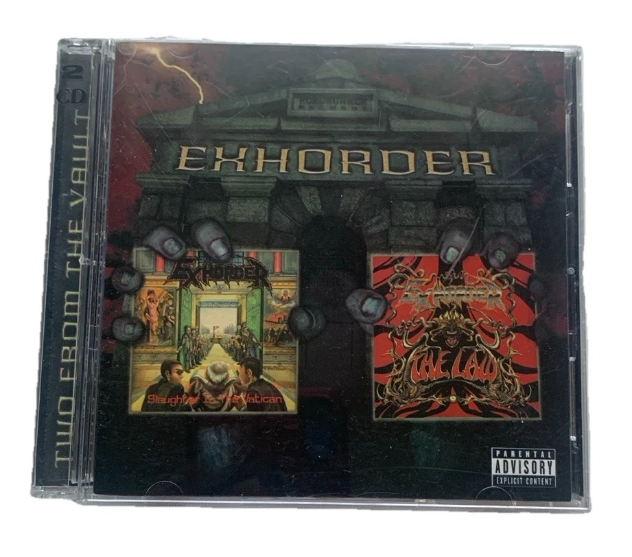 Exhorder - Slaughter in the Vatican/The Law CD 2003 Roadrunner RR 8359 [2 Discs] - Image 1 of 4