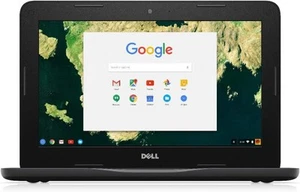 Dell Chromebook 11 3180 11.6'' Celeron N3060 16GB 4GB Black Laptop 4N9JT C2 - Picture 1 of 3