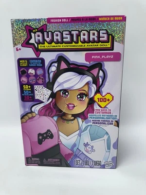 My Avastars Fashion Doll - Pink_Playz with 2 Outfits and 100+ Ways to Customize