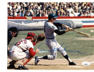Tigers HOF Al Kaline (d.20) Signed Autographed Signed 8x10 Photo JSA COA CB97543 - Picture 1 of 1