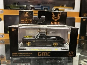 M2 Machines '76 GMC SIERRA GRANDE 15 CUSTOM TRANS AM S74 19-58 BLACK VHTF *READ* - Picture 1 of 3