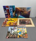 Disney Art/Comic/Literature Lot: Pinocchio Litho, 2 Comics, Disney on Ice +