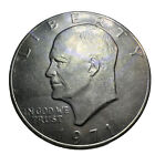 1971 One Dollar Liberty Eisenhower Coin Circulated No Mint Mark