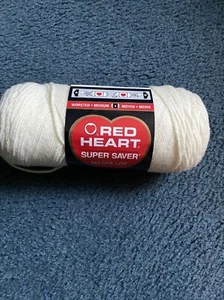 Red Heart Super Saver Garn Farbe #0313 Aran 7oz USA Neu - Bild 1 von 8