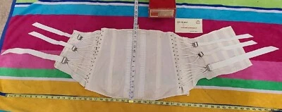 Vintage 60s TruForm Anatomical Garter Boned Support Corset Girdle Steampunk 46  - Image 1 of 4