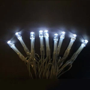 30 LED Fairy Lights - White (Clr Wire) Lexi Lighting - Picture 1 of 3
