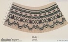 ELLEN MCCARN SMOCKING PLATE #010079 HOLLY