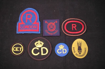 WW2 Re-enactors Shoulder and Title Patches - 53 Types - Image 1 of 4