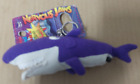 Takara Bad Shark Nervous Jaws H-3532 Purple Plush 8" New w/Tag