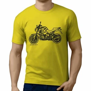 JL Illustration For A BMW R1200R 2012 Motorbike Fan T-shirt - Picture 1 of 24