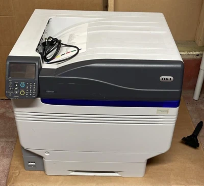 Oki ES9541DN Colour Printer with supplies, CMYK With Stand, SRA3/A3/A4/Banners - Image 1 of 4
