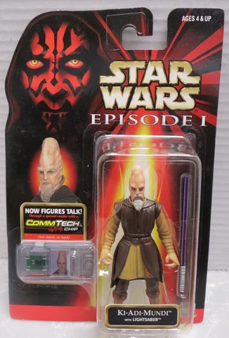 1998 Hasbro Star Wars Ep I CommTech Chip No 84123 Ki-Adi-Mundi Cover