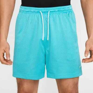 Nike Dri FIT 5" Mesh Basketball Shorts Pockets Mens Size M White HV1880 345 - Picture 1 of 11
