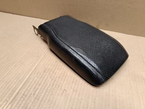 1993 Mercedes-Benz W140 S-Class Center Console BLACK Leather Arm Rest Cover - Bild 1 von 8