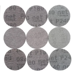 Discos de lijado abrasivos de malla de 3 pulgadas 75 mm sin polvo papel de lija uso en seco 80# - 240# - Imagen 1 de 8