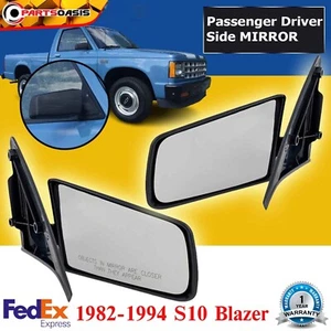 Mirror Left & Right Side Manual Textured For 1982-1994 S10 Blazer - Bild 1 von 8