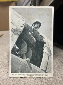 WW2 Postcard From Paratrooper School - Camp Mackall NC - Band Of Brothers - Picture 1 of 2