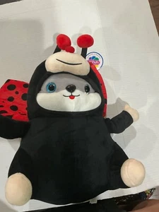 NWT 16” Plush Hamster Dressed as Lady Bug stuffed animal Rhode Island Novelty - Picture 1 of 15