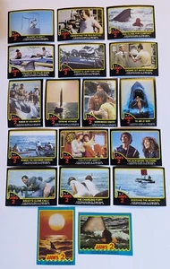 Tarjetas coleccionables de 2 películas Topps JAWS 1978 -- eliges completar tu conjunto - Imagen 1 de 97