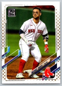 2021 SERIES 2 GOLD STAR PARALLEL MICHAEL CHAVIS BOSTON RED SOX #491 PARALLEL - Picture 1 of 2
