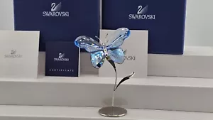 NUOVO~Swarovski Crystal~**AMALIA LAVANDA (FARFALLA)**~Austria~BOX&COA~2 larghezza 7/8" - Foto 1 di 17