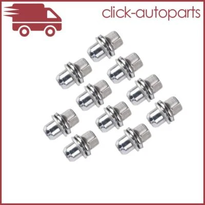 10pc Wheel Lug Nuts for Land Rover Range Rover Sport LR3 Replacement RRD500510 Foto 1 de 4