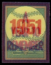 1989 Score A Year to Remember Magic Motion #20 Bobby Bashes Dramatic HR